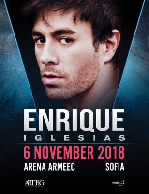ENRIQUE IGLESIAS - All The Hits Live - November 6, Sofia, Bulgaria!